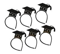 OATIPHO 6 Pièces Bandeau De Chapeau De Médecin Coiffe De Remise Des Diplômes Pinces à Cheveux De La Saison Des Diplômes Accessoires De Cheveux Fournitures De Fin D'études Mini Bandeau
