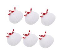 OATIPHO 6 Pièces Makeup Powder Puff Set Fluffy Soft Washable Face And Body Powder Applicator For Foundation Blush And Setting