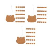 OATIPHO 600 Pièces Étiquettes Prix Kraft Papier Kraft avec Ficelle Élastique Étiquettes Blancs Écrits Main pour Bijoux Vêtements et Artisanat DIY
