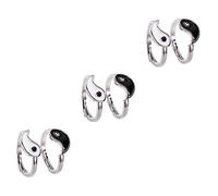 OATIPHO 6pièces Bague Ouverte Ajustable Couple Taiji Yin Yang Bijoux Pour Amoureux Pour Relations Romantiques