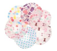 OATIPHO 6pièces Bonnet De Bain Pour Garçon Fille Garçons Filles Lot Bande Élastique Facile à Mettre Et Enlever Pour Douche Bain