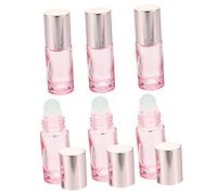 OATIPHO 6pièces Bouteilles Verre Roll Huiles Essentielles Et Parfums Flacons De Voyage Pratiques Verre Capacité Pour Aromathérapie Et Soin Personnel