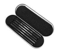 OATIPHO 6Pièces Outil de Nettoyage Oreilles Inoxydable de Cuillères Spirale avec Boîte de Rangement Portable pour Éliminer Efficacement Cérumen Saleté