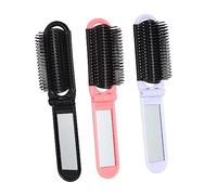 OATIPHO 6pièces Peigne Cheveux Avec Miroir Mini-peigne De Voyage Robuste Et Démêle Facilement Cheveux