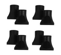 OATIPHO 8 Pièces Buse pour Sèche Cheveux Embout Concentrateur Étroit Résistant Haute Température Accessoire Professionnel pour Coiffage Précis Lot de Noir
