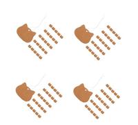 OATIPHO 800 Pièces Étiquettes Prix Kraft avec Cordon Élastique Étiquettes Blanches à Écrire pour Vêtements Bijoux et Artisanat