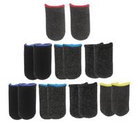 OATIPHO 8paires Protège-doigts Pour Jeux Vidéo Antidérapants Manchons De Doigt Fins Résistants Transpiration Couvre-doigts Écran