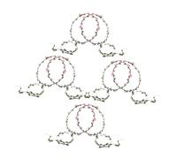 OATIPHO 8pièces Serre-tête Fleuri Pour Mariage Plage Coiffe Accessoire Cheveux Couronnes Fleurs Demoiselles Honneur Bandeau Mariage Photos Vacances