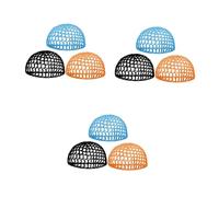 OATIPHO 9 Pièces Lot de Filets à Cheveux Au Crochet pour Dormir Femme Bonnet Maille Respirante et Élégant Maintien Doux pour Types de Cheveux