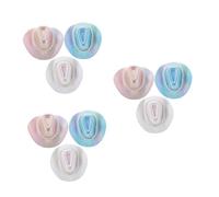 OATIPHO 9 Pièces Mini Cowboy Hats Hair Clips Lightweight Western Party Favor Accessories For Women Cosplay And Themed Celebrations