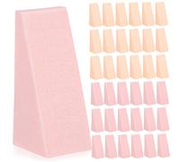 OATIPHO 96pièces Éponge Maquillage Poudre Fond De Teint Forme Petite Éponge Cosmétique Rose Et Chair Pour Application Precise