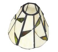 OATIPHO Abat-Jour en Verre de Remplacement pour Lampe E27 Diamètre de Trou Central 42 CM Modèle B Couleur Beige Crème Compatible à Suspendre Murale et Plafonnier Diffuseur de Lumière