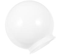 OATIPHO Abat-Jour Globe Acrylique 25 CM Lait Opaque Remplacement pour Lampe Extérieure Jardin Diffuseur Lumière Douce Résistant aux Intempéries Accessoire Éclairage Décoratif Extérieur