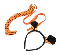 OATIPHO Accessoires De Queue De Tigre Et -tête Pour Cosplay De Tigre Fournitures De Performance Scène
