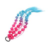 OATIPHO Accessoires Pour Cheveux Pour Enfants Extension À Bulles Lumineuses Pour Attaches Fluo De Couleur Dessin Animé Petite Queue De Cheval Rayée Folle Tresses Roses Accessoires