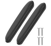 OATIPHO Accoudoirs en Cuir Longs pour Fauteuil Roulant, Paire Coussin en Mousse, Trou de Fixation 22,5 Cm, Accessoires Universels pour Chaise de Bureau et Fauteuil de Jeu, Confort