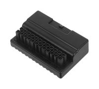 OATIPHO Adaptateur D’Alimentation ATX 24 Broches Coudé à 90° Extra-Plat pour Carte Mère PC Connecteur D’Alimentation Compact Compatible Boîtiers Réduits Composant de Connexion Fiable