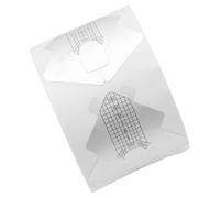 OATIPHO Autocollants pour Ongles en Aluminium Forme Poisson 300 Pièces Rouleau Épais Extension D'ongles Manucure Salon Débutants Nail Art Auto-adhésif Usage Quotidien