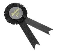 OATIPHO Badge Anniversaire Avec Ruban Épingle à Nourrice Happy Birthday Pour Fête Décoration Et Accessoire Pour Filles
