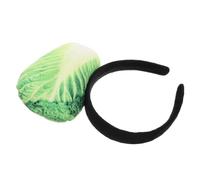 OATIPHO Bandeau chou chinois ornement de cheveux végétaux Bandeau de nouveauté Caches accessoire de cosplay unique pré habiller des couvre-chefs accessoires de costume de chou Plastique