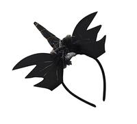 OATIPHO Bandeau De Chauve-souris Pour Cheveux De Licorne Accessoire Halloween -tête Décoratif Pour Garçon Fille Noir