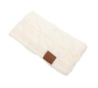 OATIPHO Bandeau en Laine Tricotée Accessoire de Sport Pratique Élastique Confortable Couvre-Oreilles pour L'Hiver 1 Pièce Couleur Unie