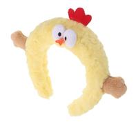 OATIPHO Bandeau Peluche Adorable Forme de Poule pour Femmes et Accessoire de Cheveux pour Maquillage Soins Peau et Photos