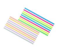 OATIPHO Bandes de Lecture Autocollantes Fluorescentes Pet, 2 Livres, Marque-pages Portables pour Annotation Scolaire et Bureau, Pratiques et Visibles, Marqueurs de Phrases