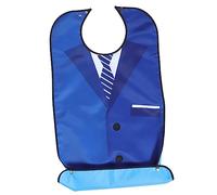 OATIPHO Bavoir Adulte Imperméable Réutilisable Pour Seniors Protection Vêtements Ménagers Ajustable 2 Boutons Accessoires De Repas Pour Soignants Et Maisons De Retraite