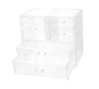 OATIPHO Boîte à Cosmétiques Tiroir Transparent Coffret Rangement Maquillage Boîte à Bijoux De Table Organisateur Pour Vernis à Lèvres