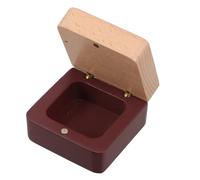 OATIPHO Boîte à Dents Bois Créative Pour Organisateur Souvenir De Première Dent Et Boucle De Cheveux Rangement Portable Bois Naturel Pour Mémoires