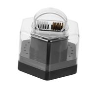 OATIPHO Boîte De Rangement Pour Forets à Ongles Étui à Compartiments Multiples Organisateur De Tête De Polissage Pour Nail Art