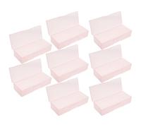 OATIPHO Boîte de Rangement Rose Grosse Taille pour 8 Outils de Manucure en Polypropylène Organisateur Compact et Portable pour Accessoires Nail Art et Fournitures Pédicure 193 X 76 CM