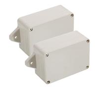 OATIPHO Boîte Électrique Étanche en Plastique 2 Pièces 35X58X83 MM Boîtier de Projet Électronique Robuste pour Jonction Électrique Utilisation Industrielle et Bricolage