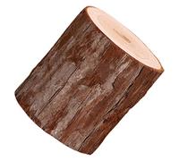 OATIPHO Bougeoir Bois Forme Souche Photophore Rustique Bois Support Naturel Décoration Table Fête Mariage