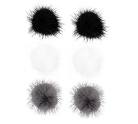 OATIPHO Boules Décoratives pour Ongles 6Pcs Détachables Magnetiques Accessoires Nail Art DIY