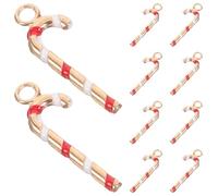 OATIPHO Breloques Pendentifs de Noël en Alliage Kc Doré Mini Breloques Légères Lot de 10 Pièces pour Bijoux Soi-Même Création Colliers et Bracelets Accessoires Décoratifs DIY Festive