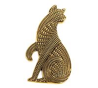 OATIPHO Broche Chat Abstrait Style Vintage Pour Écharpe Vêtements Sac à Dos Épinglette De Chapeau Badge Décoration De Fête
