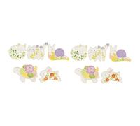 OATIPHO Broche émail animal de dessin animé marchandise épingles en émail insigne à rabat de dessins animés corps jean équipement nouveauté alliage, 2.8X1.9cmx2pcs, Métal, Alliage