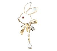 OATIPHO Broche Petit Lapin Blanc Accessoires De Mariage Pour Animaux Femmes Ornement Lapin Épingle À Revers Épingle À Vêtements Broche Pour Femme Épingle À Vêtements Broche À Revers