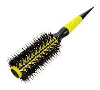 OATIPHO Brosse à Cheveux Ronde Taille Moyenne Poils Doux Bois Poignée Antidérapante Coiffage Boucles Femmes Et Hommes Usage Quotidien Voyage