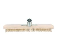 OATIPHO Brosse de Désherbage Manuelle en Fil d'acier Cuivré 30 CM Brosse Anti-Mousse Pratique sans Manche Accessoire de Nettoyage de Jardin pour Élimination Mousse et Mauvaises Herbes