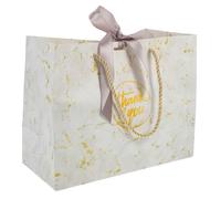 OATIPHO Cadeau Merci Marbre avec Ruban Boutique pour de Mariage et Fête et pour Petites Entreprises Moyenne