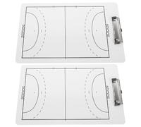 OATIPHO Cage de Handball Tableau Double Face en Pvc Blanc, Planche Multifonction 2pcs pour Entraînement et Démonstration Sportive