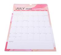 OATIPHO Calendrier Mural Annuel 20237-202412 en Anglais Calendrier Mensuel Suspendu Yo Spirale Robuste et Compact pour Bureau et Maison Compte à Rebours