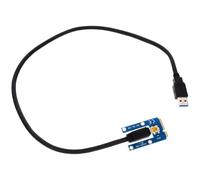 OATIPHO Carte Graphique Externe Pcie Mini Pci-E vers Pci-E X16 Câble USB et Petite Carte Accessoires Informatiques pour Extension Graphique Pcie Compatible Gaming et Minage pour