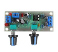 OATIPHO Carte Préamplificatrice Subwoofer 10-24V Mono Alimentation Filtre Passe- Module Numérique d'Amplificateur Audio Compact pour Caisson de Basses Réglage Couleur Aléatoire