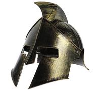 OATIPHO Casque Romain Vintage Doré pour Costume et Cosplay Accessoire et Portable pour Fête Carnaval Halloween Photographie et Performance