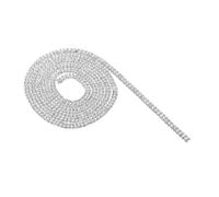 OATIPHO Chaîne De Décorative à Coudre Accessoire Rhinestone Pour Vêtements Robes Et Double Rangée