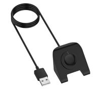 OATIPHO Chargeur pour Montre Connectée Fossil Gen 4 et Gen 5 en TPE Noir Support de Chargeur Stable et Compact pour Bureau et Voyage Adaptateur USB Sécurisé avec Câble Haute Pureté